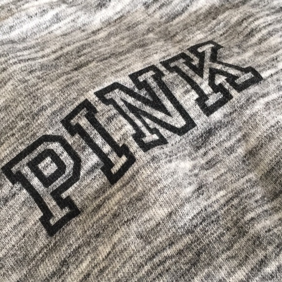 Victoria's Secret Pink Gray and Pink Pullover - Picture 4 of 6